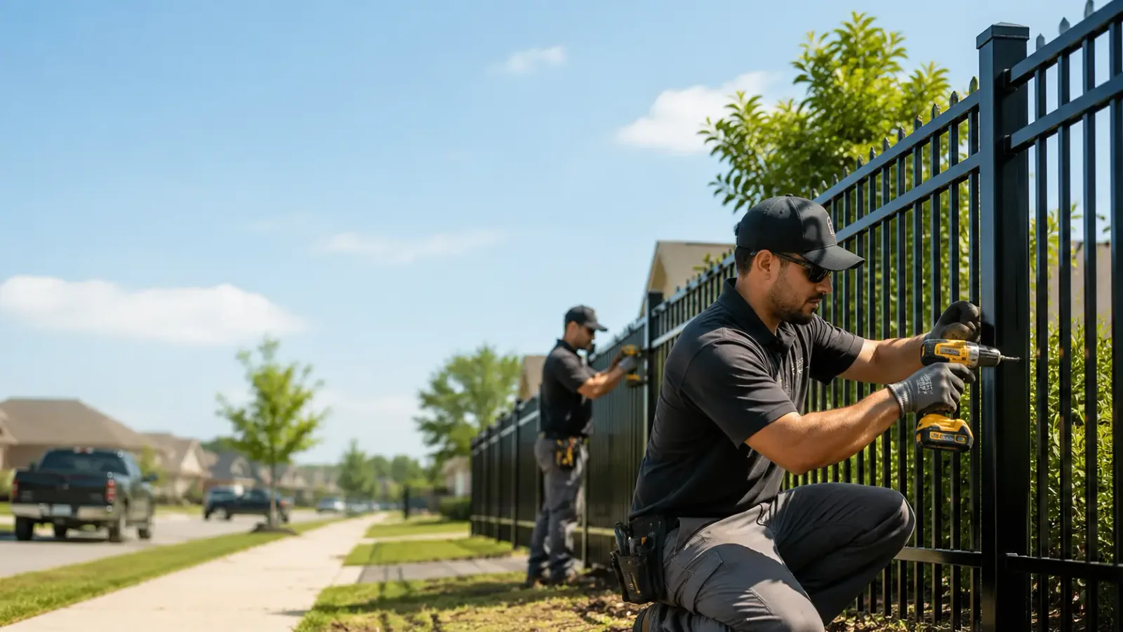 Metal Fence Installation in Palisades Park, NJ